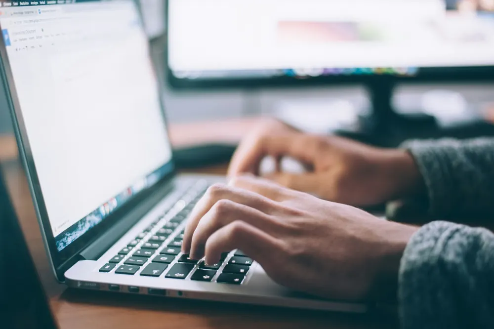 Laptop for business communication
